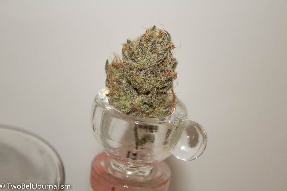 Skord Marijuana's Banana Split Strain Is A Purple Beauty