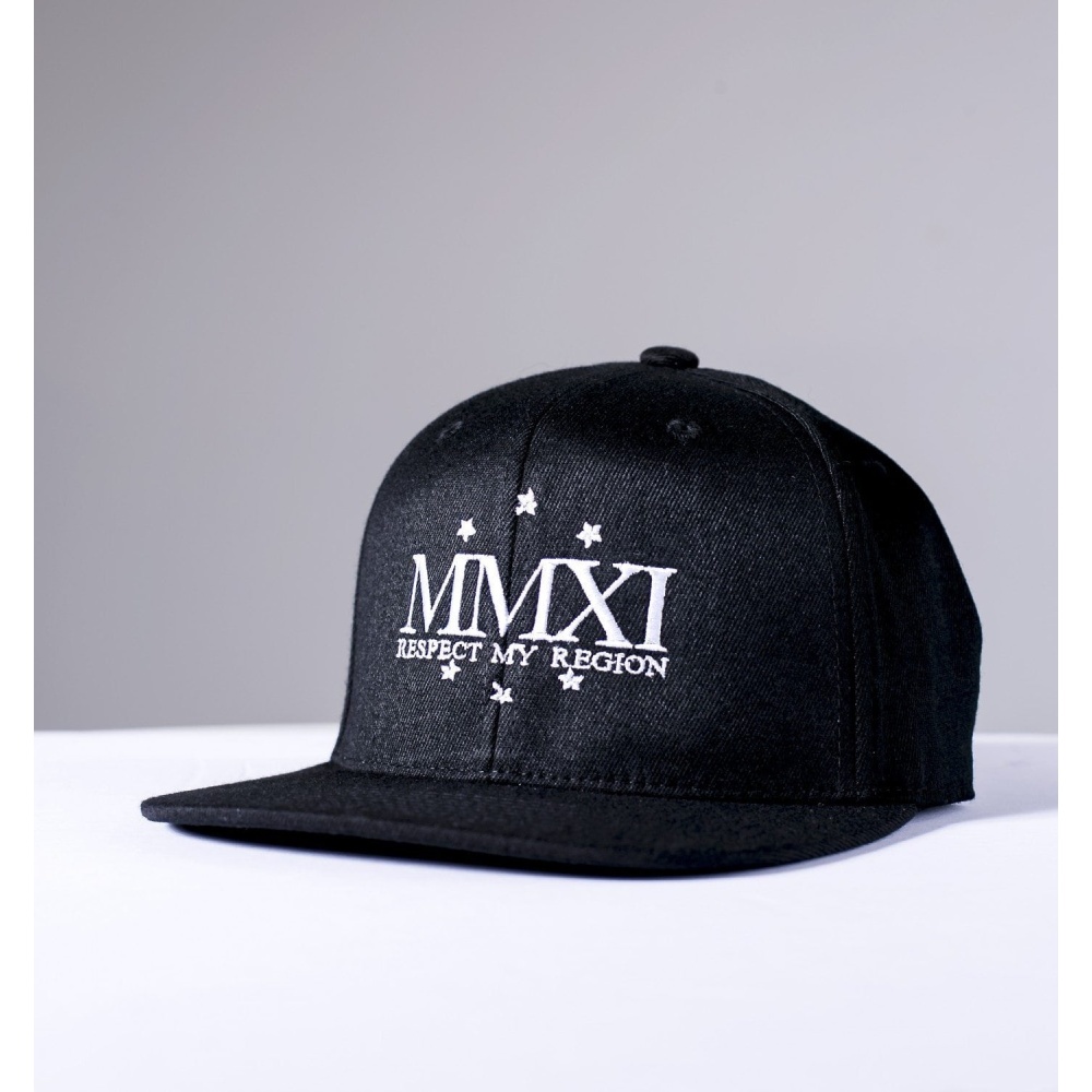Black MMXI Snapback Hat - Brought To You By Respect My Region