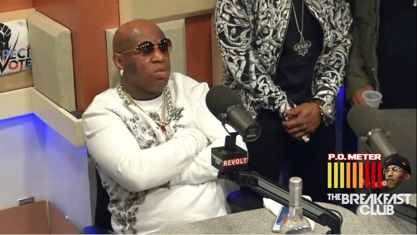 Birdman walks out on breakfast club interview