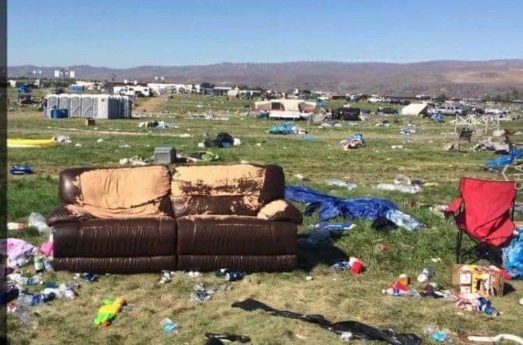 watershed 2016 leaves huge mess at the gorge