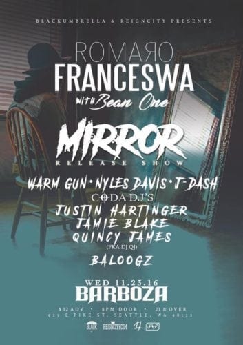 Romaro Franceswa's Release Party With Justin Hartinger & More!