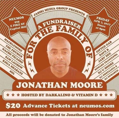 j moore benefit show