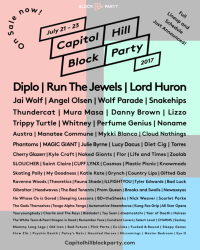 Diplo & Run The Jewels Announced For Seattle's Cap Hill Block Party