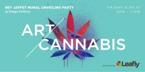 Leafly & Diego Pellicer Unveiling 100+ Foot Mural in Seattle June 30th