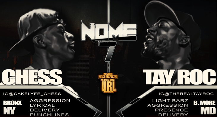 URL N.O.M.E. 7: TAY ROC vs CHESS - Battle of the Year?