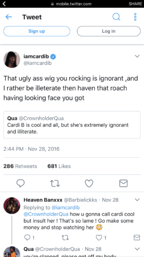 Cardi B Racism Thread