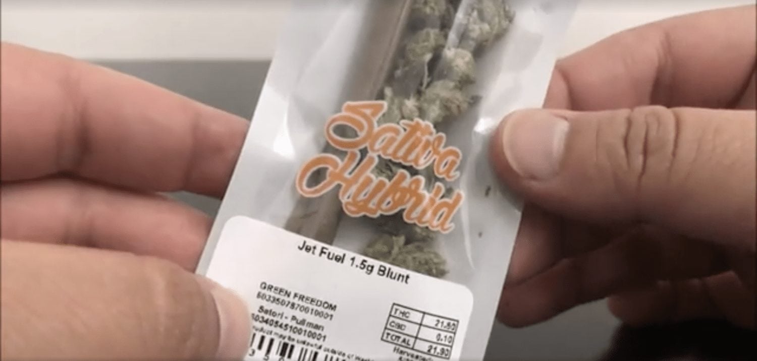 Recreational 420 Reviews the Lemon OG 1.5 Gram Blunt From Sweet As Cannabis In Spanish