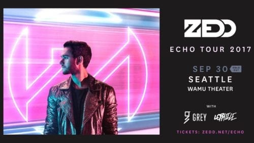 Zedd Coming to Seattle September 30th | Get Tickets To The Echo Tour