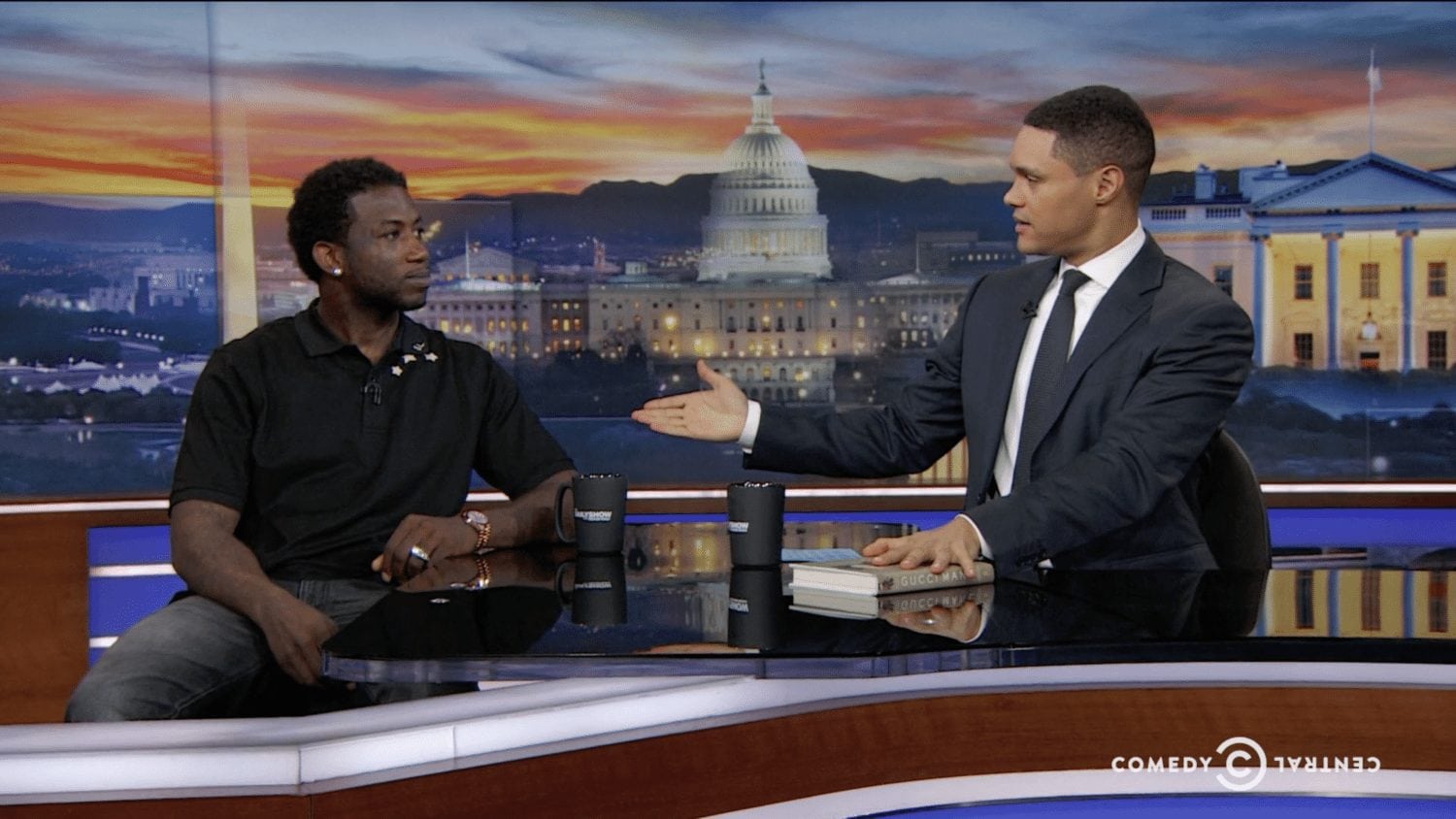 Gucci Mane Interviews With Trevor Noah On The Daily Show