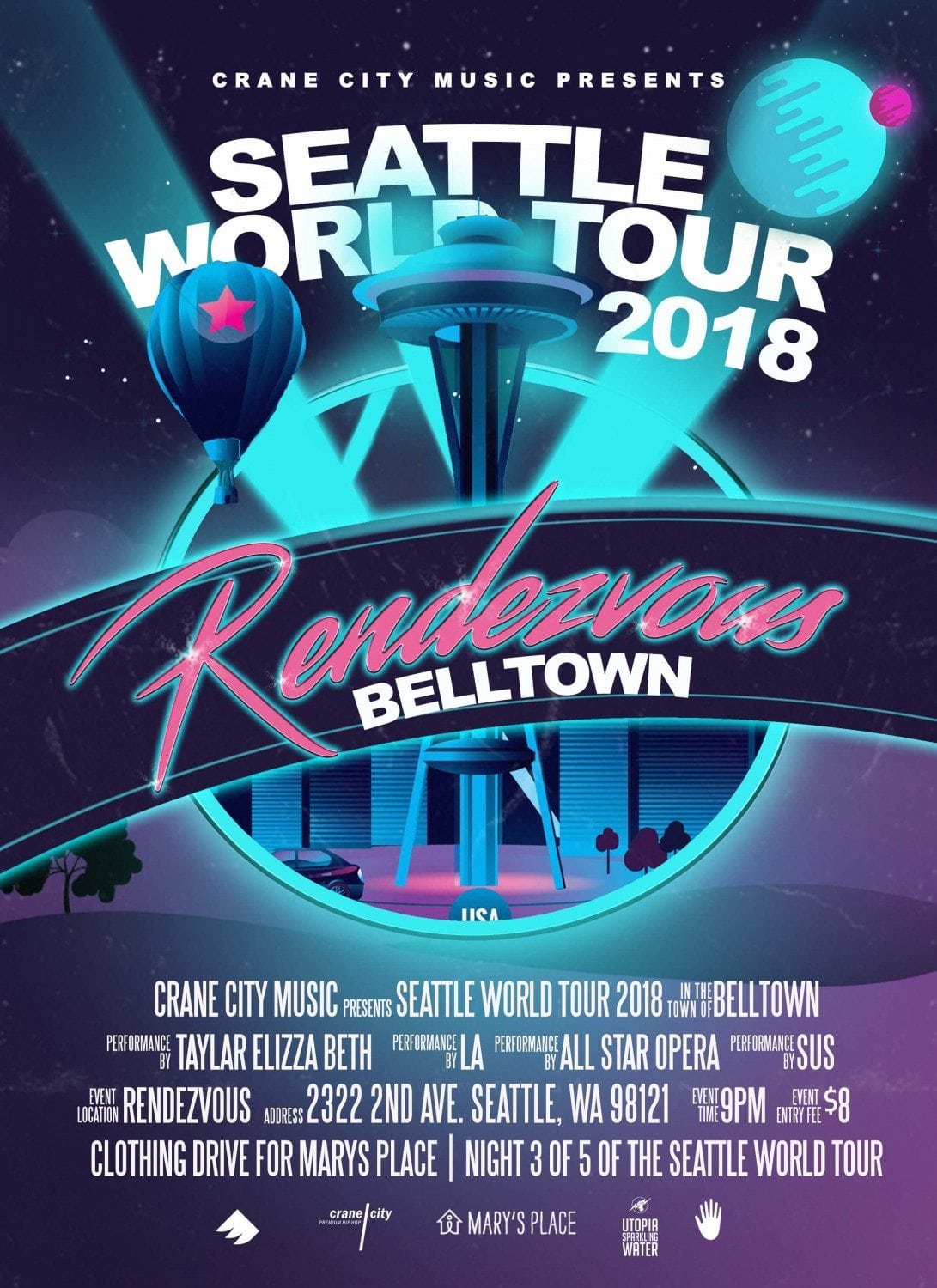 Seattle World Tour Presented By Respect My Region And All Star Opera