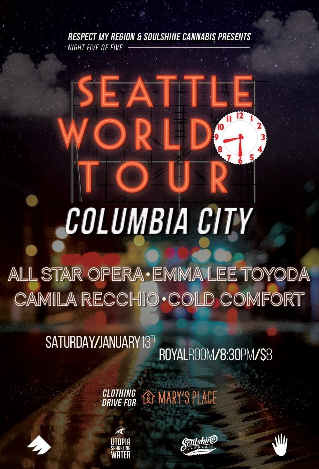 Seattle World Tour Presented By Respect My Region And All Star Opera