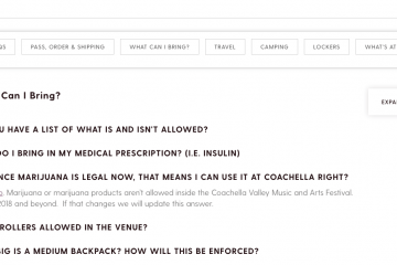 Coachella Says No To Weed Use At 2018 Festival