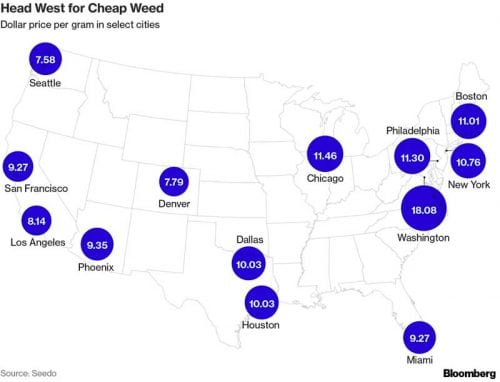 cannabis wholesale prices