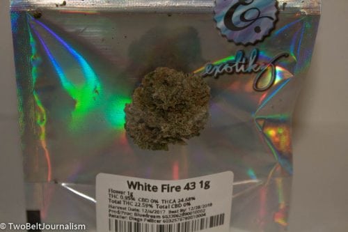 Exotikz White Fire 43 strain