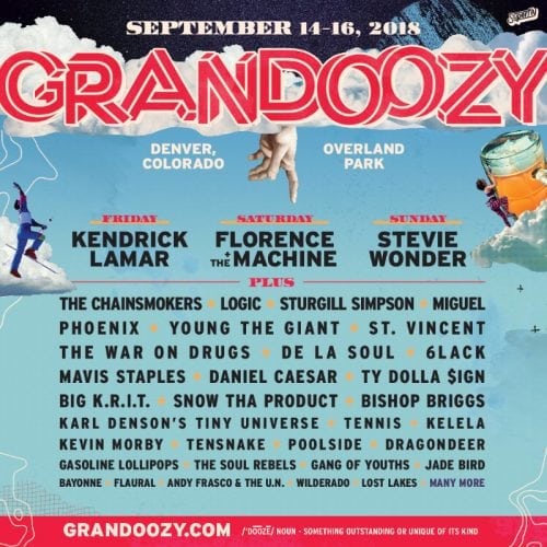 Grandoozy Festival: Kendrick Lamar & Stevie Wonder Selected By Bonnaroo & Outside Lands Creators To Headline Colorado's Newest Festival