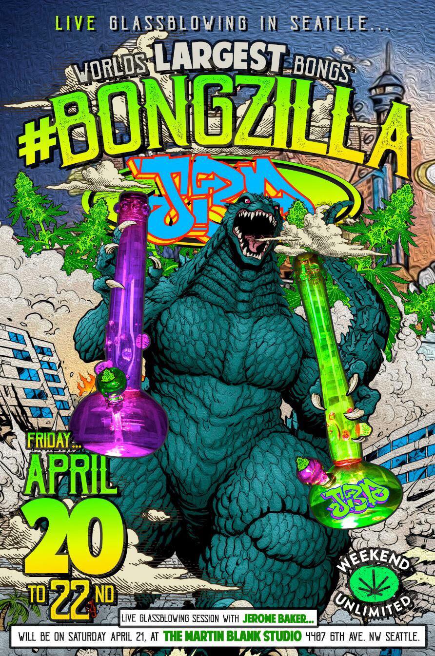 Jerome Baker & Weekend Unlimited Host Bongzilla In Seattle For 4/20