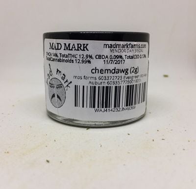 Chemdawg Chemdawg Cannabis Review (Feat. Mad Mark Farms)