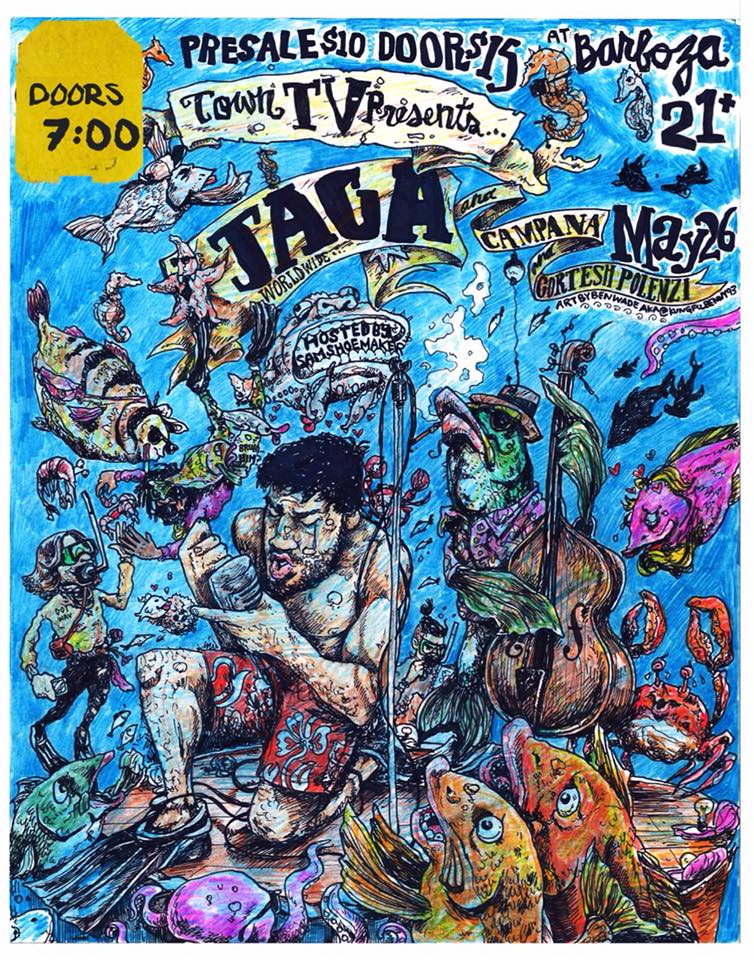 JAGA Brings The Juice To Barboza 5/26 To Celebrate Tape Release