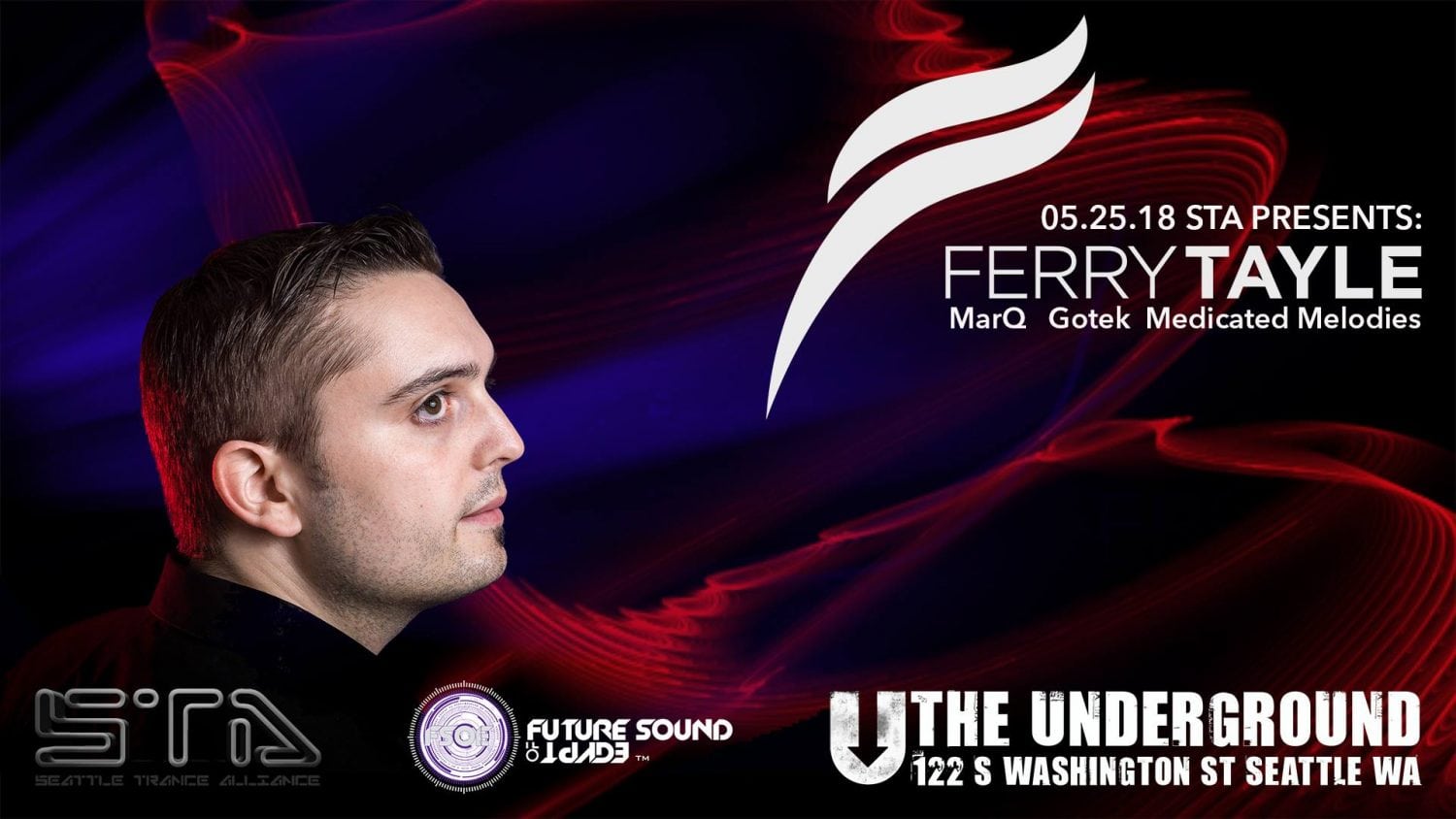 Ferry Tayle Makes His Seattle Debut At The Underground May 25!