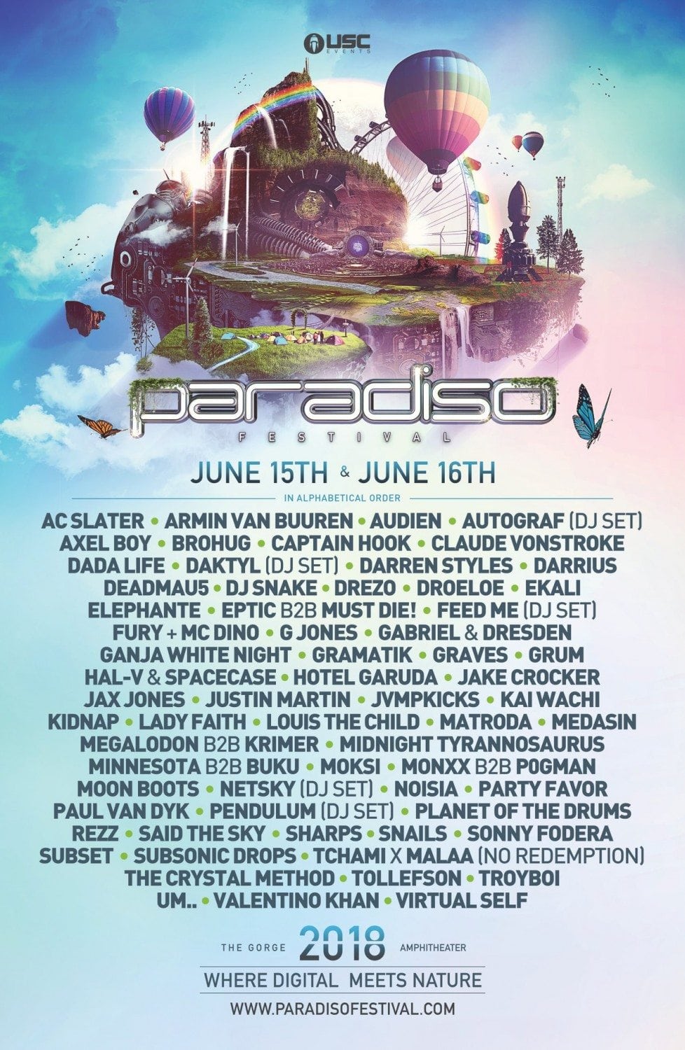 Paradiso Festival Lineup Respect My Region