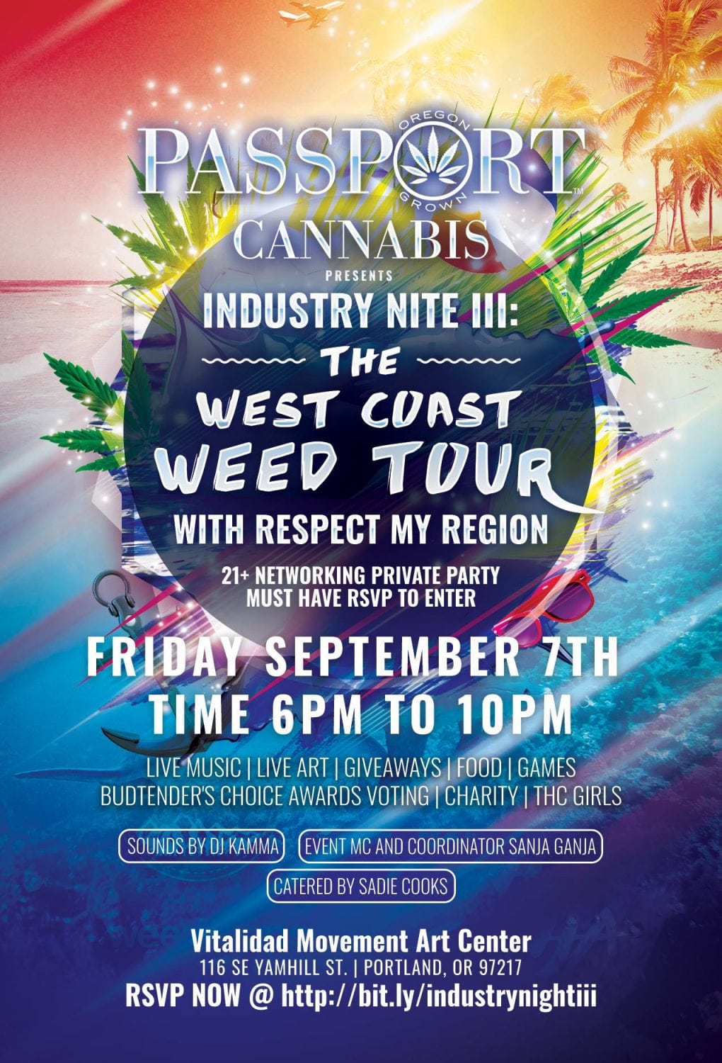 9/7 Passport Cannabis x West Coast Weed Tour: Networking Opportunities