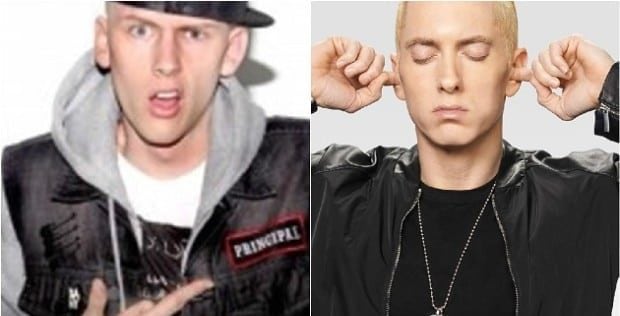 mgk disses eminem rap devil