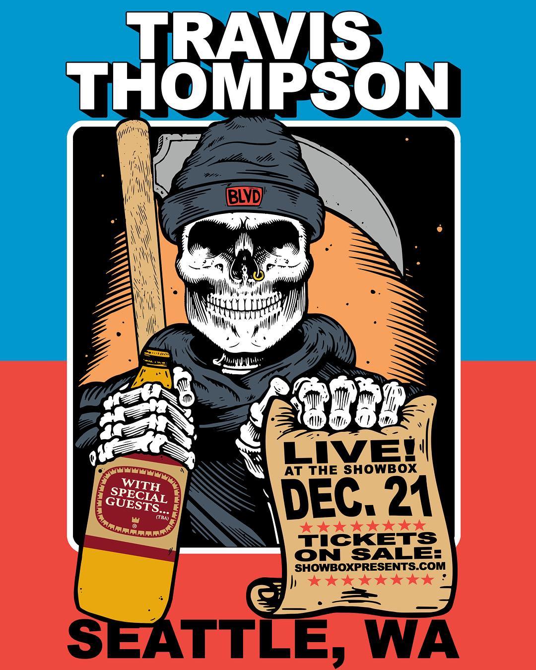 Travis Thompson Announces YOUGOOD? Tour Ends At Showbox 12/21