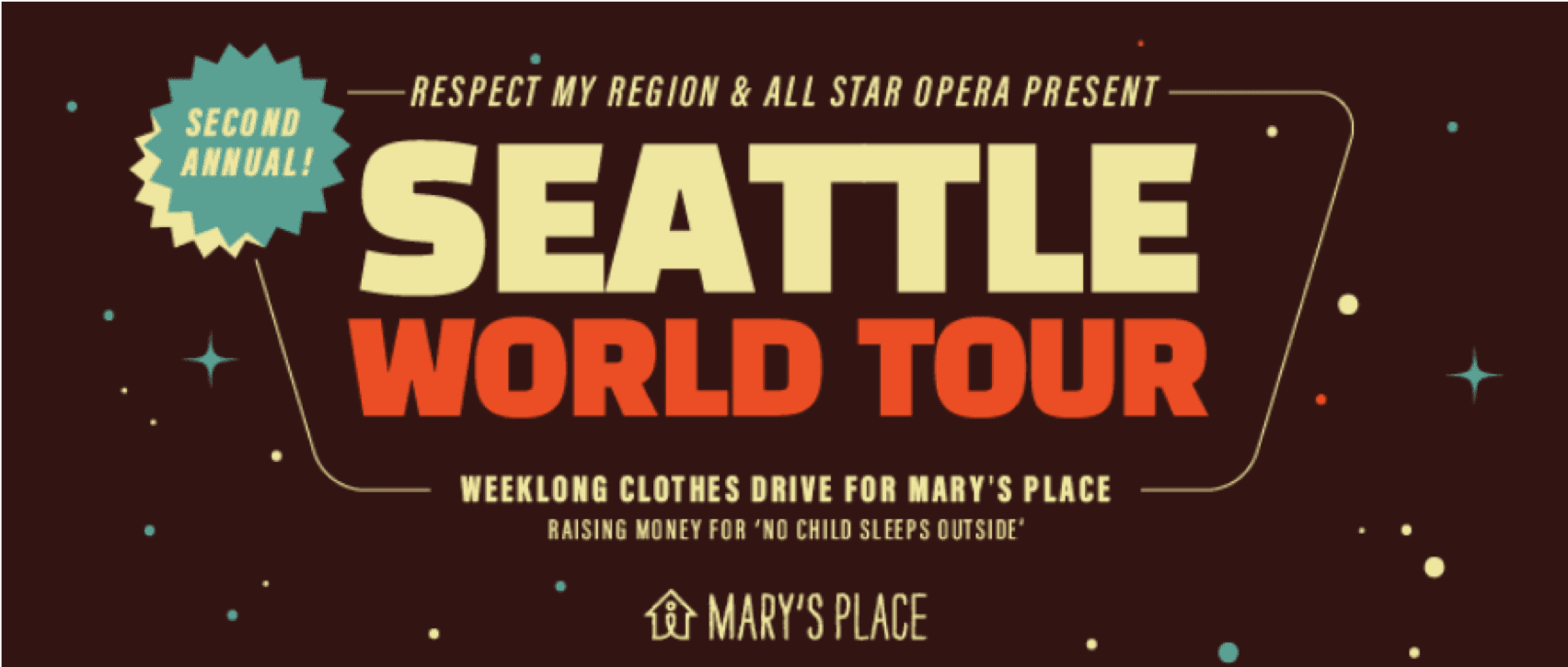 Second Annual Seattle World Tour Coming January 2019