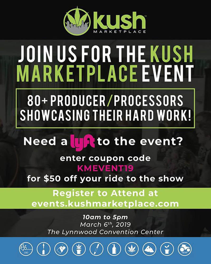 Kush Marketplace Returns To The Lynnwood Convention Center March 6