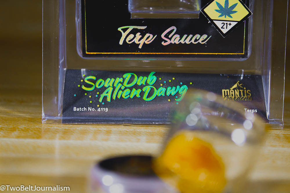 Sour Dub Alien Dawg Terp Sauce Review (Feat. Mantis Extracts)