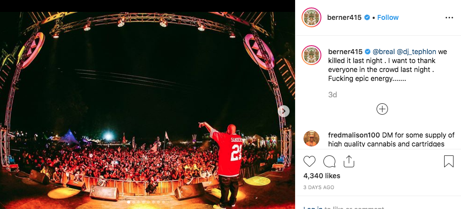 Berner and B-Real Collide For Massive Performance At Northern Nights Music Festival