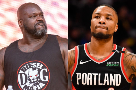 shaq vs dame lillard rap beef