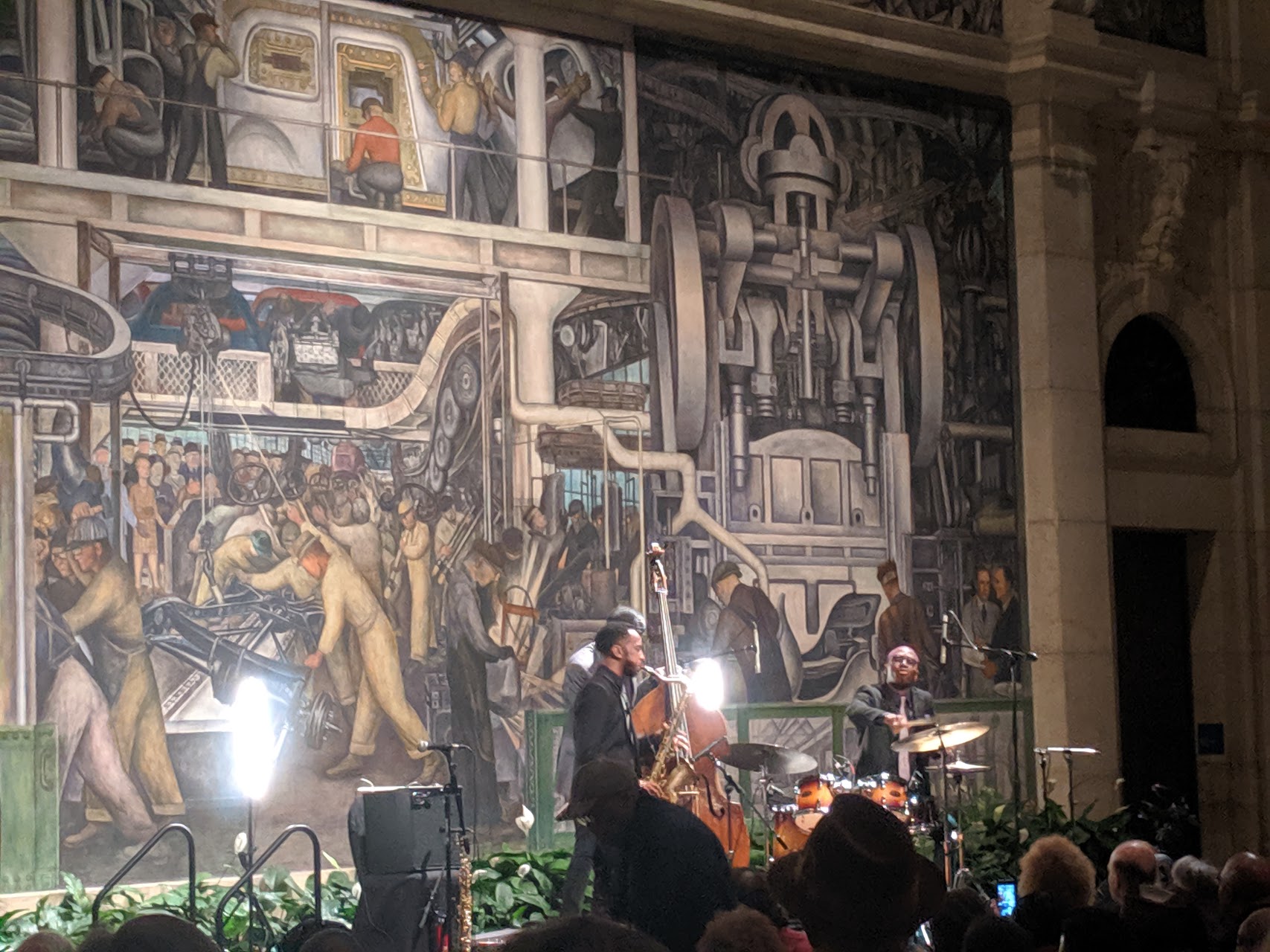 The Marcus Elliot Trio Brought One Of The Liveliest Events To The DIA
