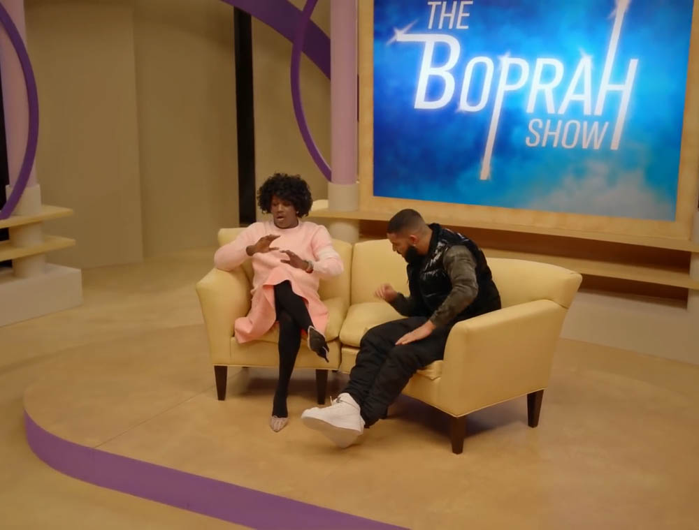 Lil Yachty, DaBaby, And Drake Clown Around With Boprah In "Oprah's Bank Account"