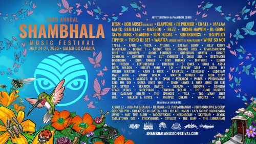 Shambhala Music Festival Announces Artists + Stage Lineups For 2020 Event (MORE UPDATES TBA)