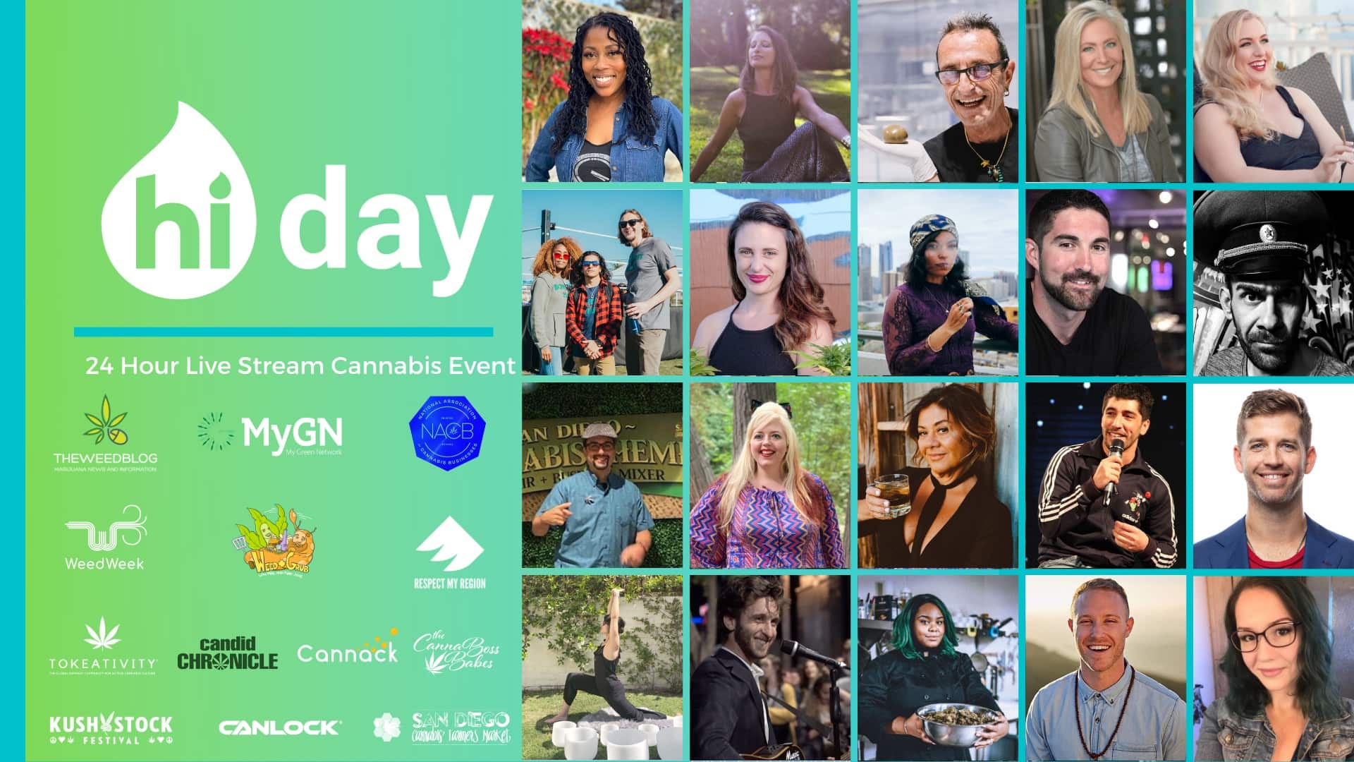 EventHi's Inaugural "Hi Day" Will Feature 23 Back-To-Back Hours of Live-Stream Events Showcasing Cannabis Culture