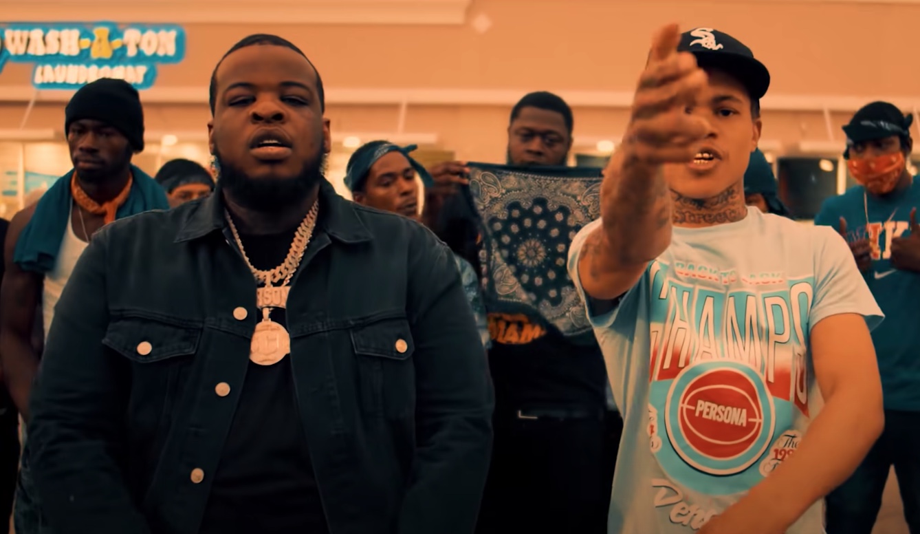 Maxo Kream Links With STL's 30 Deep Grimeyy For A Mob Classic Called "HANDICAP CRIP"