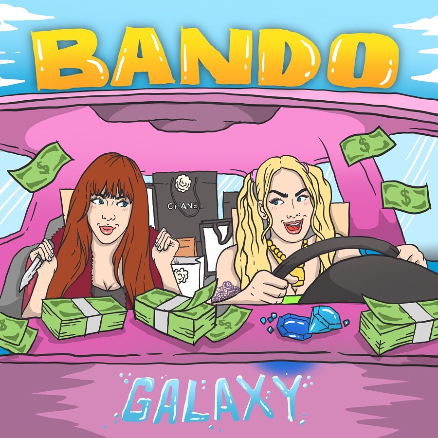 Galaxy Collects Checks And Brushes Off The Scrubs In Her Video For "Bando" Produced By Chris Pack