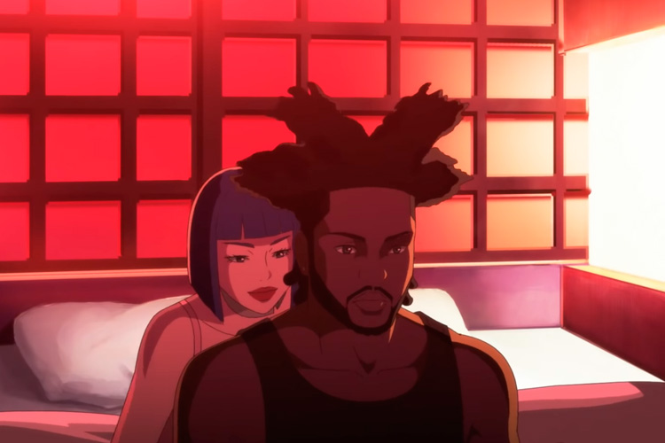 Black-Owned Anime Studio D'ART Shtajio Creates Stunning Visuals For The Weeknd's "Snowchild"