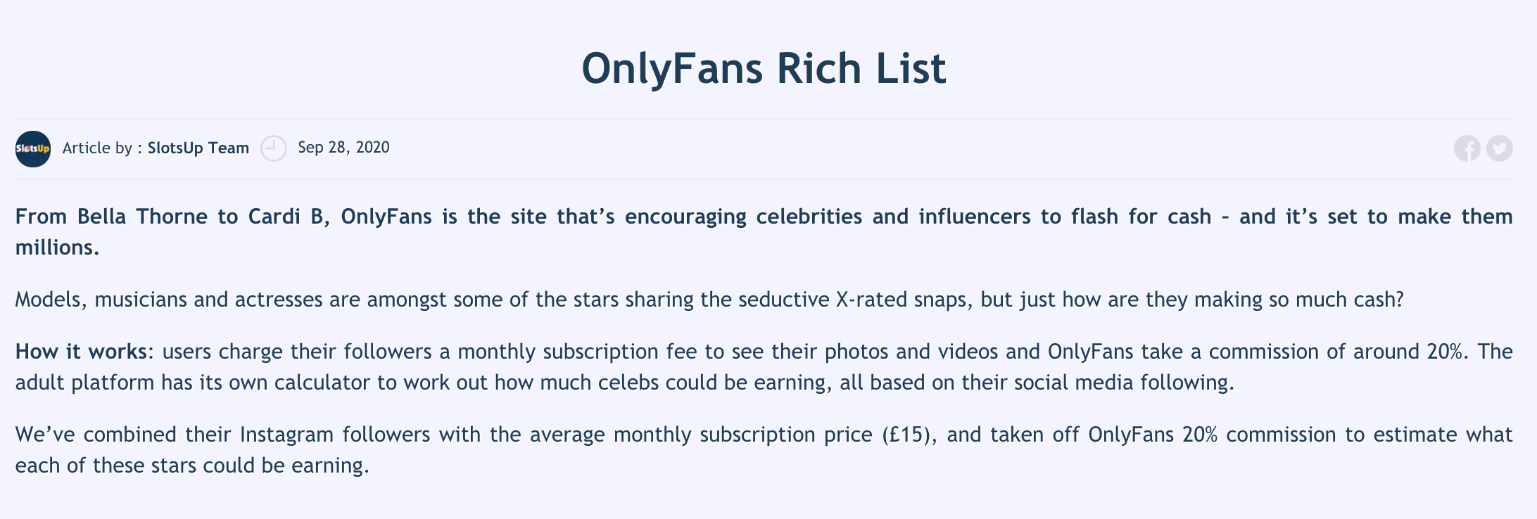 The TRUTH About The OnlyFans Rich List