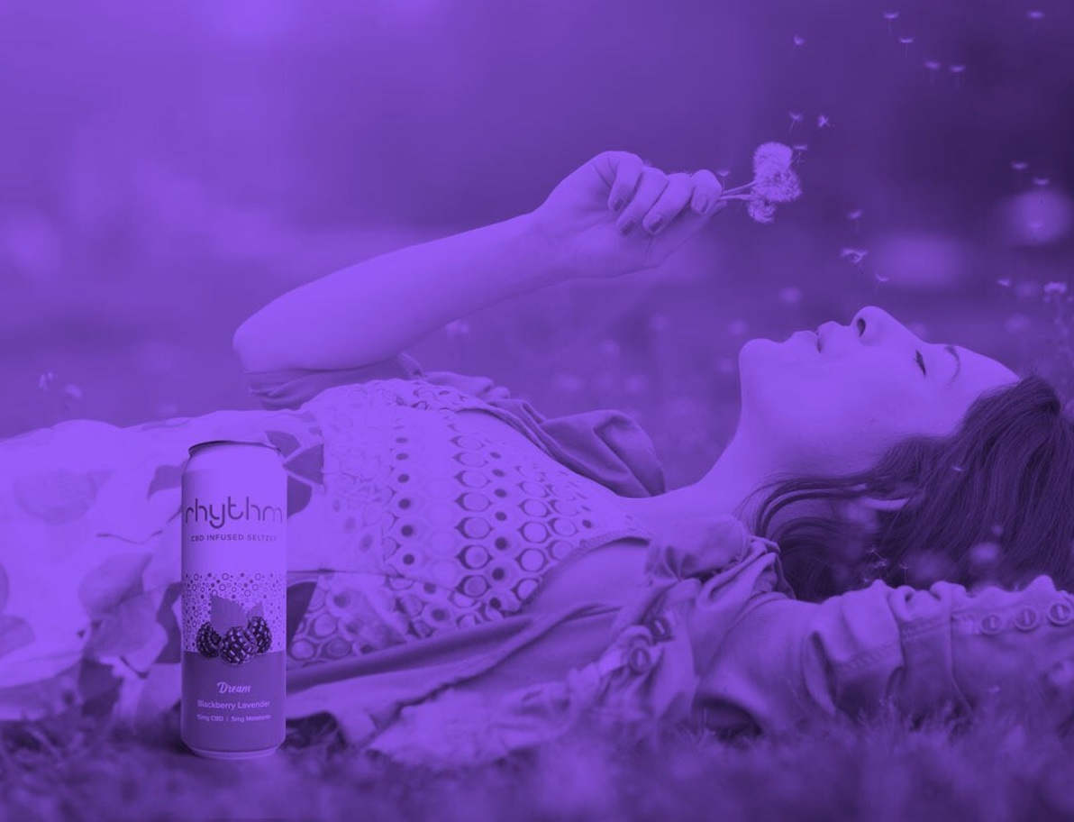 Rhythm CBD Seltzer Review Ft. The Blackberry Lavender (Dream) Flavor