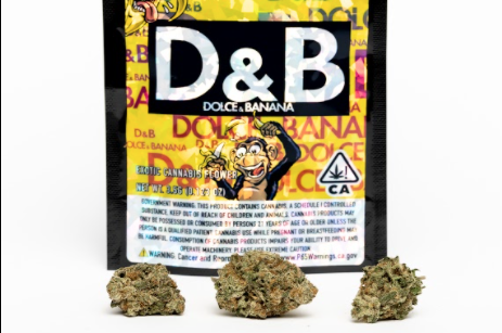 Dolce & Banana Strain Review Featuring Golden State Banana