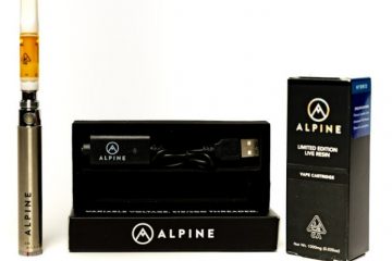 The GMO x Banana Punch Live Resin Vape Cartridge Review Featuring Alpine Vapor in California