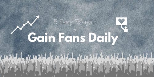 5 Easy Tasks Artists Can Do To Gain New Fans On Social Media