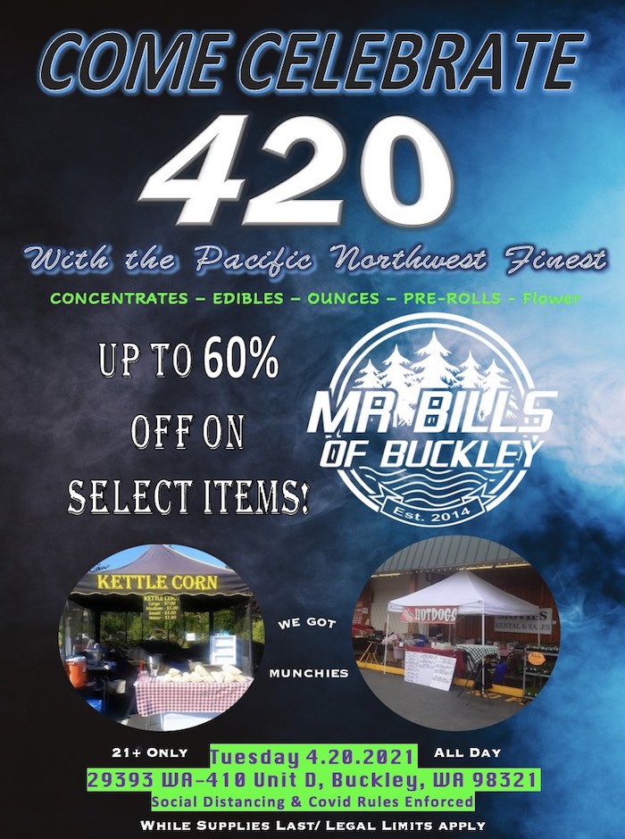 mr. bills of buckely 420 sale