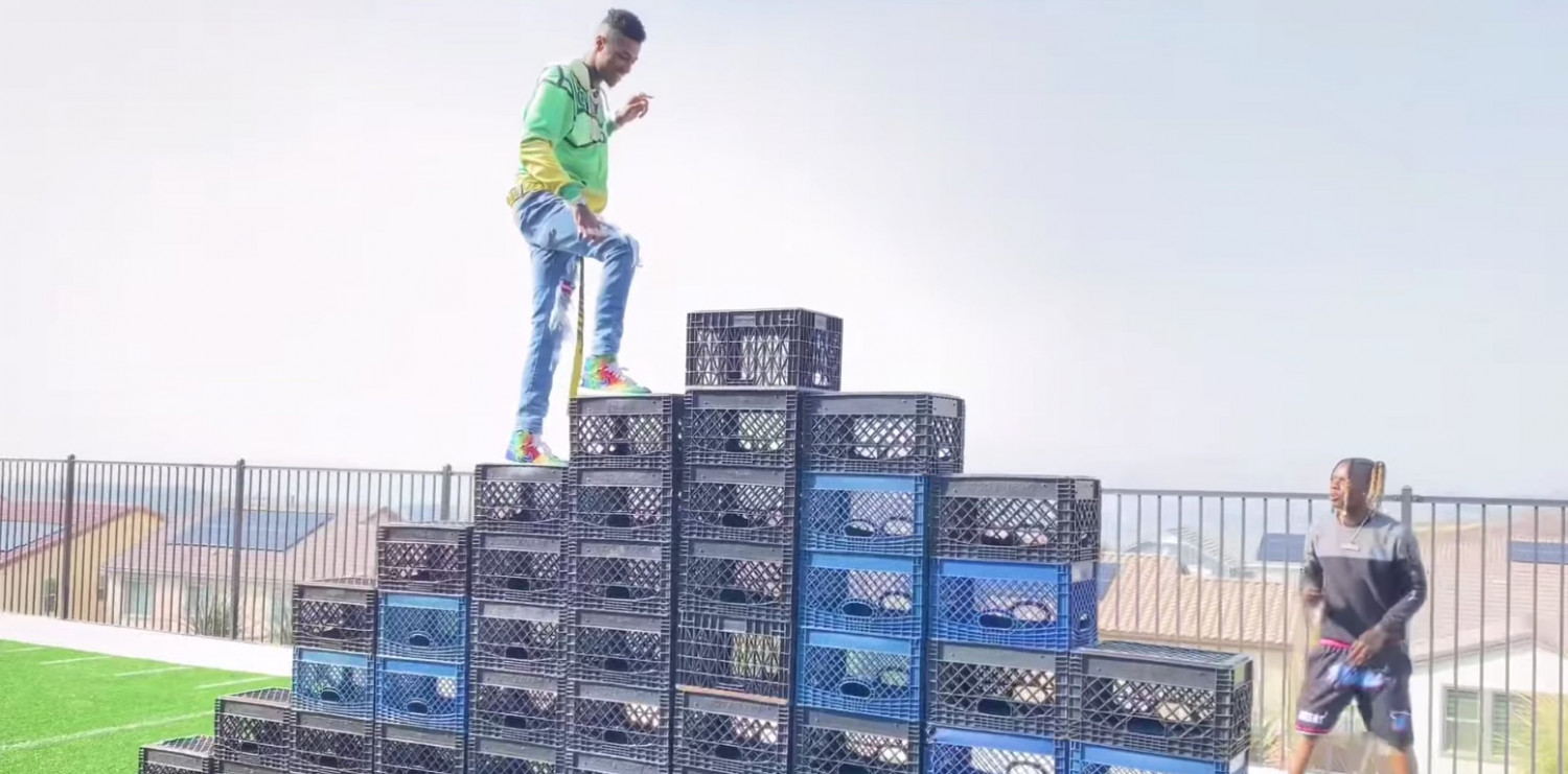 TikTok Bans Milk Crate Challenge 6 Rappers That Did The CrateChallenge