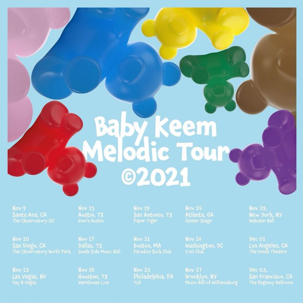 'The Melodic Blue' Will Travel The Country On Baby Keem's Recently Announced 'Melodic Tour'