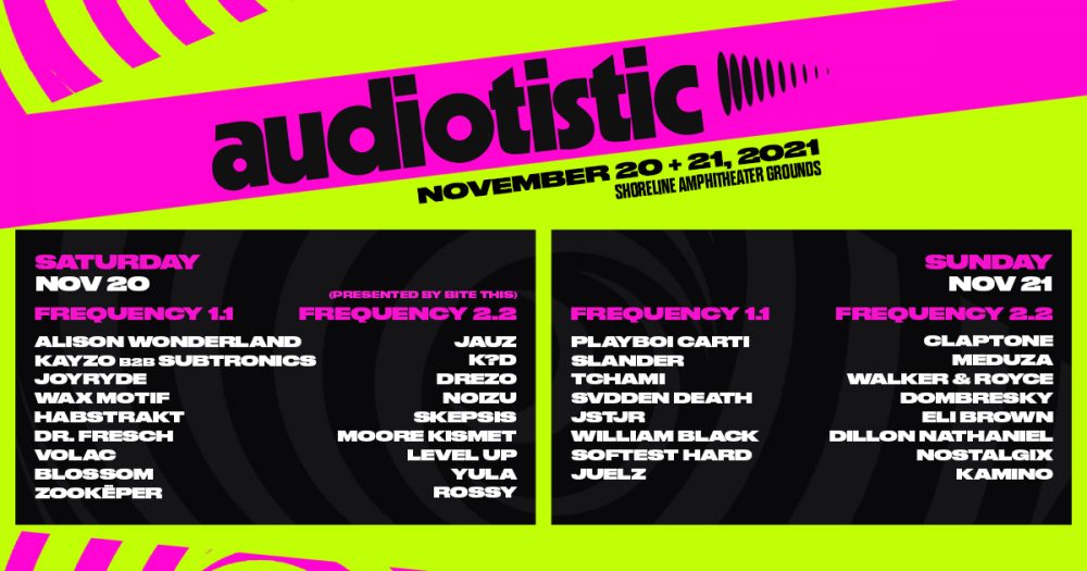 Audiotistic festival in Bay Area 2021