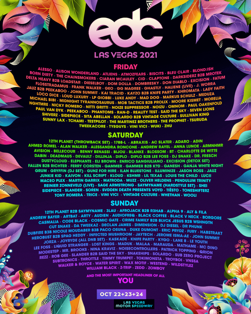 EDC Las Vegas 2021