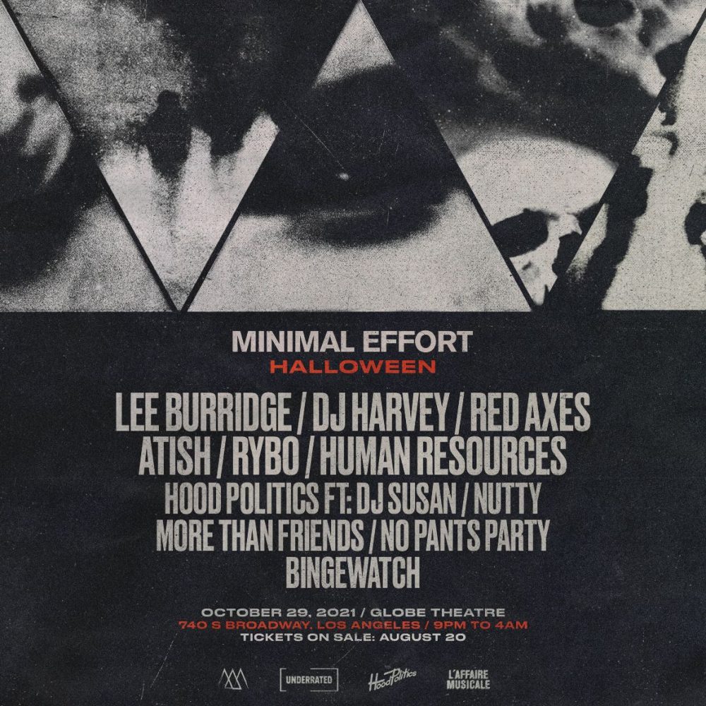 Minimal Effort Halloween Kicks Off Halloweekend in LA with 7 Hours of